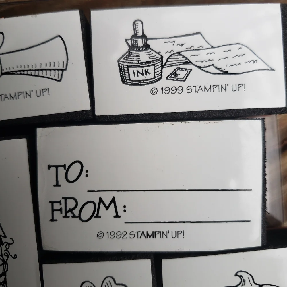 1999 & (1) 1992 Stampin' Up! Stamps - Special Occasion Collection (11 In Total)